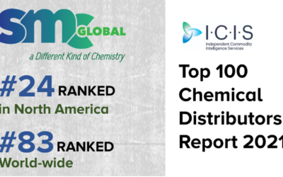 ICIS Report once again announce SMC Global in Top 100 International Chemical Distributors
