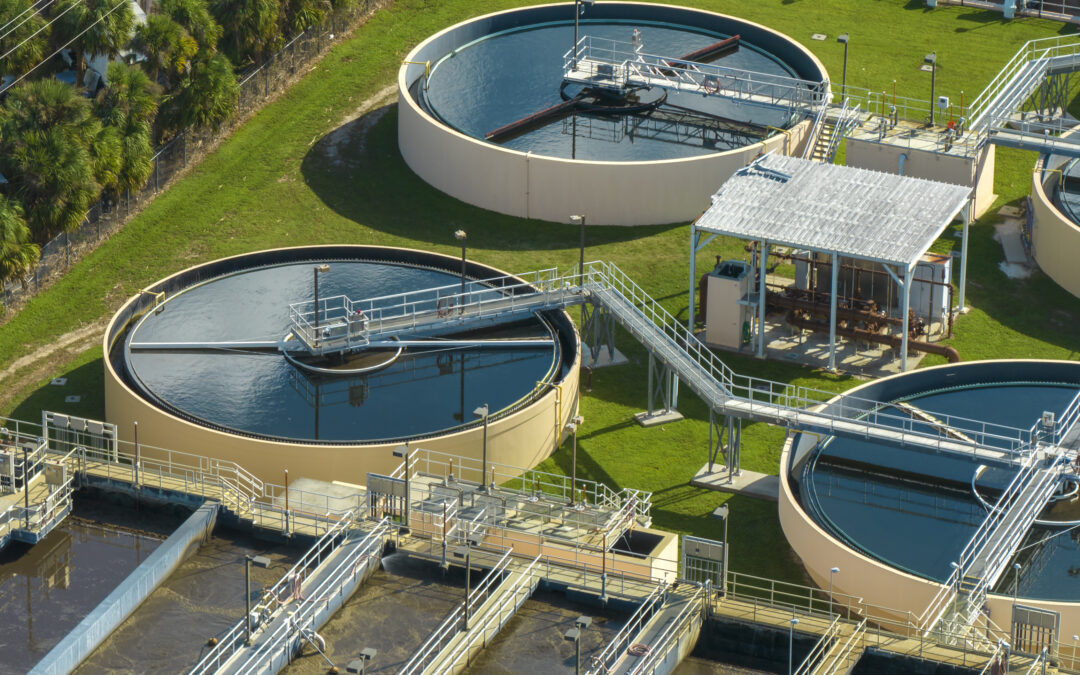 NSF 60-compliant chemical used in large-scale potable water treatment plant